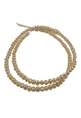 very nice silver freshwater pearls baby necklace